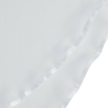 Kate Aurora Living Double Layered Sheer Rod Pocket Ascot Window Valances