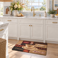 GoodGram Coffee Shoppe Cafe Memory Foam Anti-Fatigue Kitchen Floor Mat - 18 in. W x 30 in. L