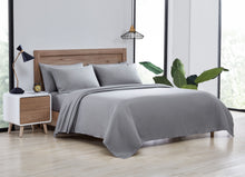 Kate Aurora Scarlet Supreme Soft Brushed Microfiber 6 Piece Sheet Set , Gray - Queen