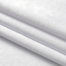 Kate Aurora Costanza 2 Piece Room Darkening Grommet Top Textured Window Curtain Panels - White