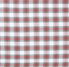 Kate Aurora Tis The Season Plaid Gingham Tartan 100% Cotton Fabric Classic Christmas Tablecloth - 60 in. W x 104 in. L