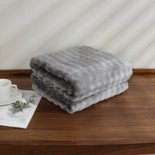 Kate Aurora Prestige Ultra Soft & Plush Accent Throw Blanket - 50 in. W x 60 in. L - Gray