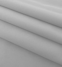 Kate Aurora 100% Thermal Blackout Bath & Kitchen Window Curtains - 50 in. W x 63 in. L, Silver
