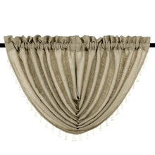 Kate Aurora Living Textured Crepe Sheer Single Window Curtain Treatments And Valances
