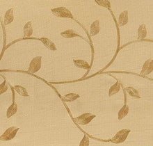 Kate Aurora Living Madison Floral Embroidered Fabric Tablecloth - 54 in. x 102 in. (8-10 Chair), Gold