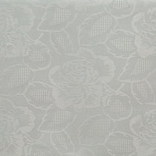 Kate Aurora Shabby Chic Floral Fabric Tablecloth - 56 in. W x 84 in. L, Ivory
