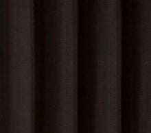 GoodGram 2 Pack: Hotel Thermal Grommet 100% Blackout Curtains - 52 in. W x 63 in. L, Black
