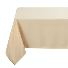 Kate Aurora Basics All Purpose Spill Proof Fabric Tablecloths - 60 in. W x 104 in. L (8-10 Chairs), Gold