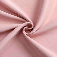 Kate Aurora Basic Drape Light Filtering Woven Jacquard Thermal Single Rod Pocket Window Curtain Panel - Rose