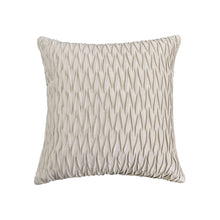 Kate Aurora Overfilled Crushed Velvet 1 Piece Zippered Christmas Accent Throw Pillow - 18" x 18"