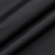 Kate Aurora Living Hotel Collection Mold & Mildew Resistant Fabric Shower Curtain - Black