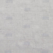 Kate Aurora Modern Living 2 Pack Plaid Sheer Embossed Grommet Top Curtain Panels - Silver