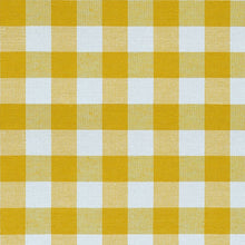 GoodGram Country Plaid Window Valance Treatment - 58 in. W x 14 in. L, Yellow
