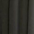 GoodGram Basic Home Grommet Top Sheer Single Window Curtain - 52 in. W x 90 in. L, Black