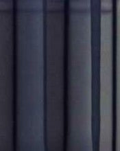 GoodGram Basic Home Grommet Top Sheer Single Window Curtain - 52 in. W x 90 in. L, Navy