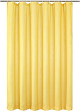 Kate Aurora Serena Elegant Jacquard Woven Fabric Shower Curtain - Standard Size - Yellow