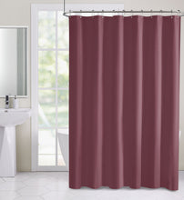 GoodGram Hotel Collection Non-Toxic 10 Gauge Peva Shower Curtain Liners - Burgundy