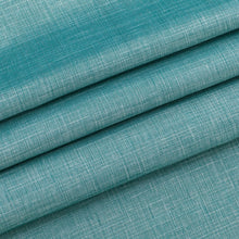 Kate Aurora 1 Piece Moroccan Sparkle Rod Pocket Semi Sheer Voile  Window Curtain Panel - Aqua