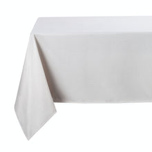 Kate Aurora Basics All Purpose Spill Proof Fabric Tablecloths - 60 in. W x 104 in. L (8-10 Chairs), Neutral