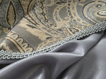 Kate Aurora Complete 5 Piece Sheer Window in a Bag Curtain & Valance Set - 52 in. W x 84 in. L, Blue/Gray