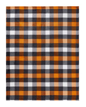 Kate Aurora Autumn Accents Fall Halloween Harvest Plaid Ultra Soft Oversized Accent Plush Throw Blanket - 50 In. X 70 In.