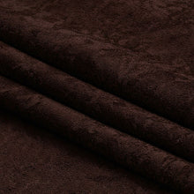 Kate Aurora Costanza 2 Piece Room Darkening Grommet Top Textured Window Curtain Panels - Brown