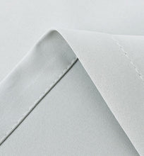 GoodGram 2 Pack: Hotel Thermal Grommet 100% Blackout Curtains - 52 in. W x 45 in. L, Monterey Silver
