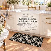 Kate Aurora Payton Crest Anti Fatigue Non-Skid Memory Foam Kitchen Floor Mat - 18 in. W x 30 in. L