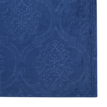 Kate Aurora Ultra Soft & Plush Ogee Damask Fleece Throw Blanket Covers - 50 in. W x 60 in. L