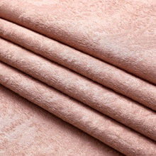 Kate Aurora Serena Elegant Jacquard Woven Fabric Shower Curtain - Standard Size - Blush