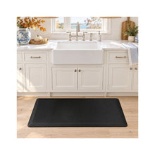 Kate Aurora Chef Grade Oversized Anti Fatigue Kitchen Mat With Beveled Edges - 20 in. W x 40 in. L - Black — view 2