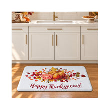 Kate Aurora Happy Thanksgiving Autumn Anti Fatigue Non-Skid Memory Foam Kitchen Floor Mat - 18 in. W x 30 in. L — view 2