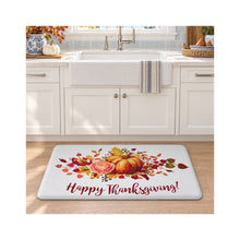 Kate Aurora Happy Thanksgiving Autumn Anti Fatigue Non-Skid Memory Foam Kitchen Floor Mat - 18 in. W x 30 in. L — view 3