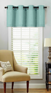 Regal Home Collections Oversized Grommet Top Window Valance