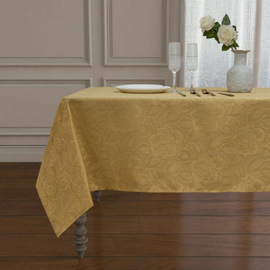 Kate Aurora Shabby Chic Floral All Purpose Fabric Tablecloth
